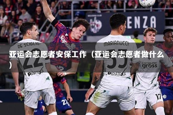 亚运会志愿者安保工作(亚运会志愿者做什么)