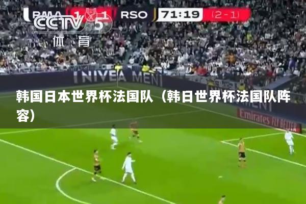 韩国日本世界杯法国队（韩日世界杯法国队阵容）